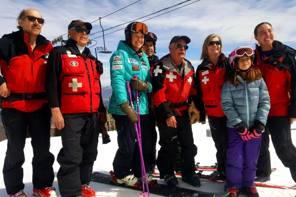 Family on a Sunlight Snowmobile Adventure Tour