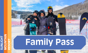 Sunlight Mountain Season Pass Family