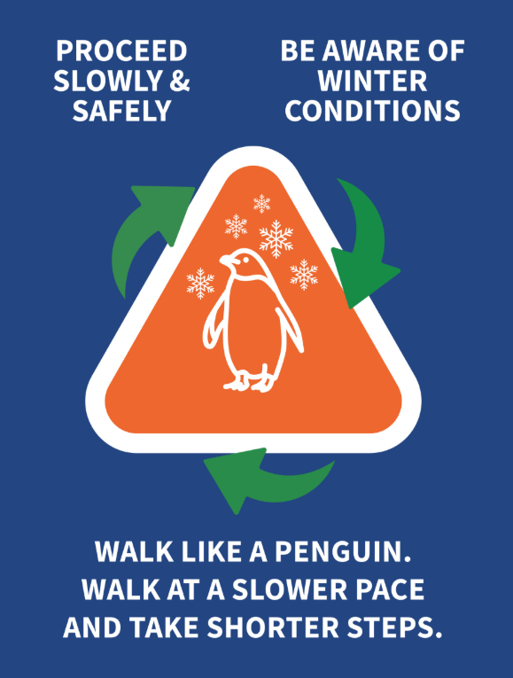 Walk Like a Penguin through Icy Lots
